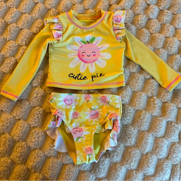 Banana Boat / Yellow Swimsuit / 18 months / Cutie Pie - Picture 1 of 7